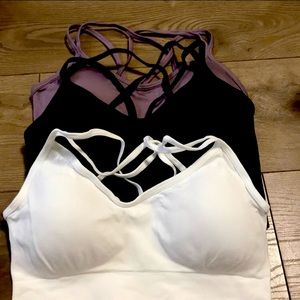 Sports bra pack of 3